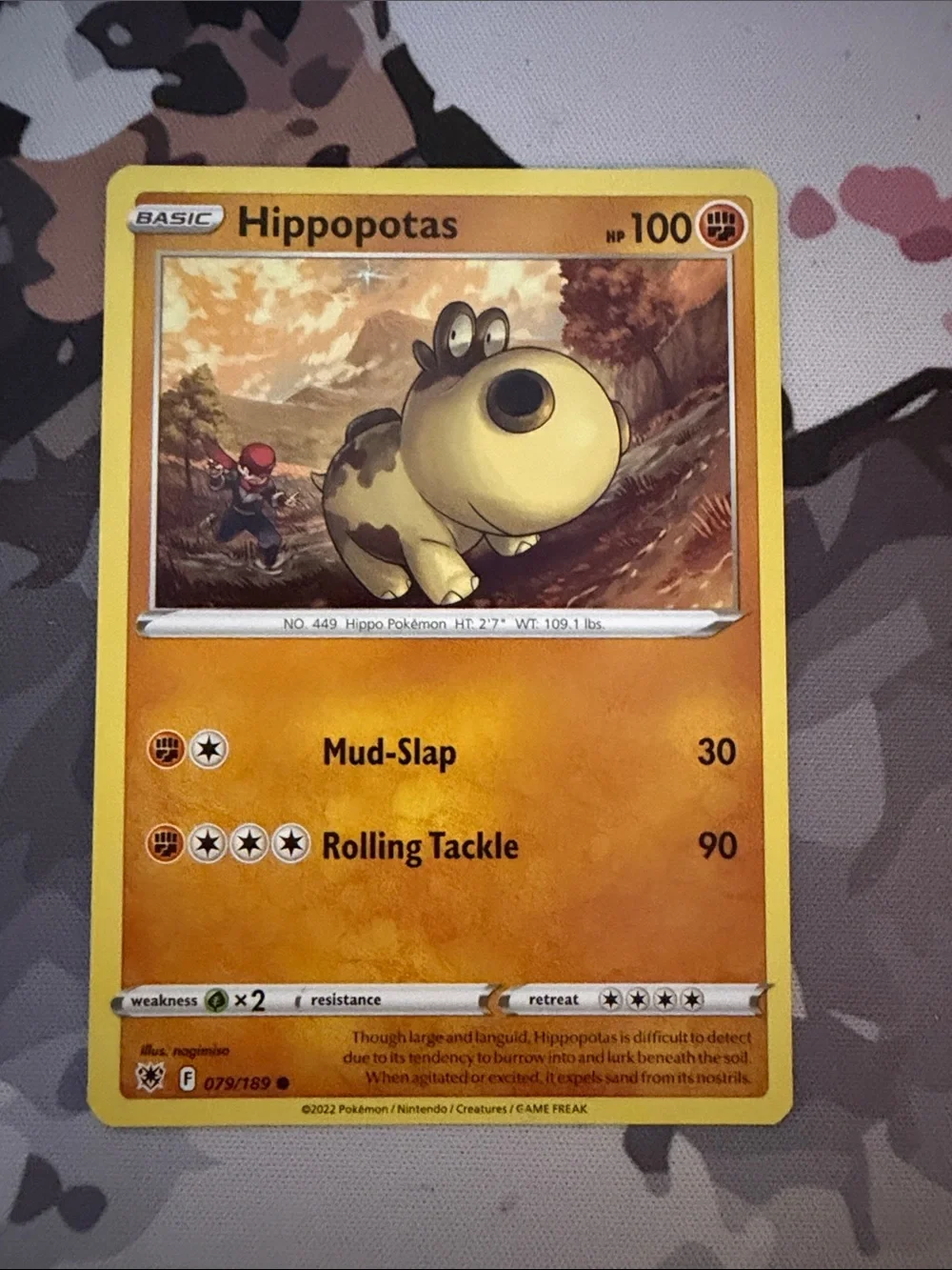Hippopotas & Hippowdon Evolution Lot | 3 Pokémon Cards | ✨5/$25✨